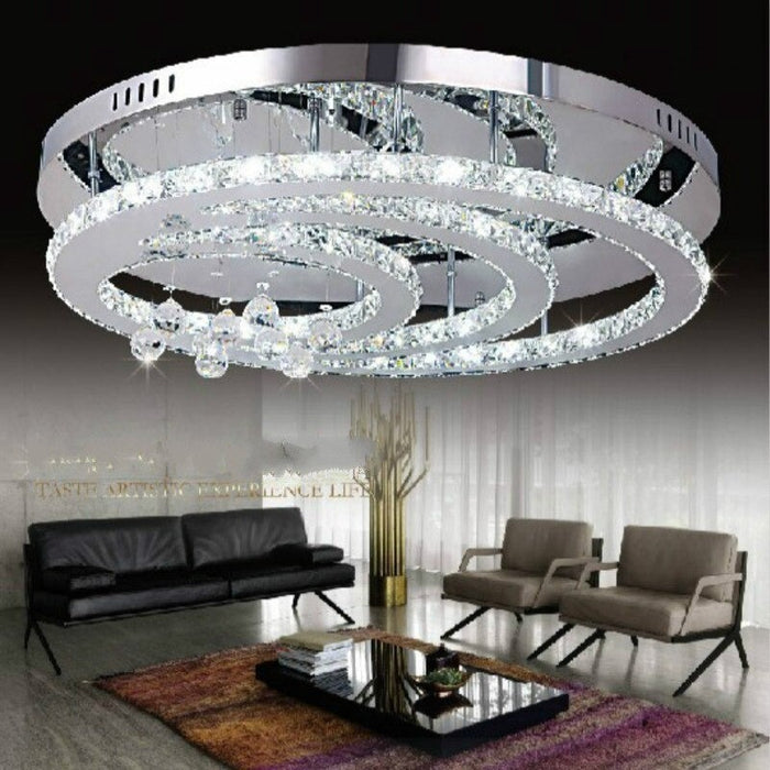 Creative K9 Crystal LED Luxury Ceiling Lamp