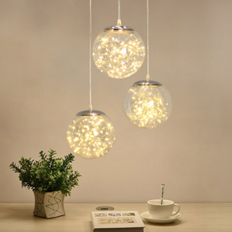 Ball Pendant Ceiling Light Fixture