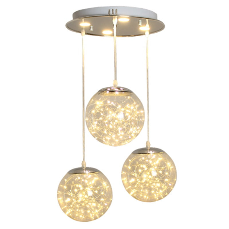 Ball Pendant Ceiling Light Fixture