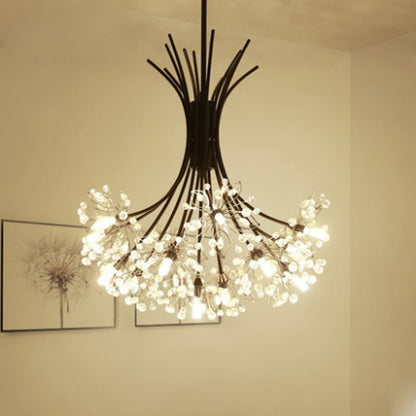 Nordic Creative Dandelion Design Chandelier Light