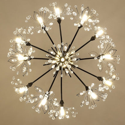 Nordic Creative Dandelion Design Chandelier Light