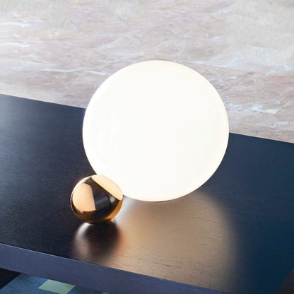 Nordic LED Glass Ball White Table Lamp