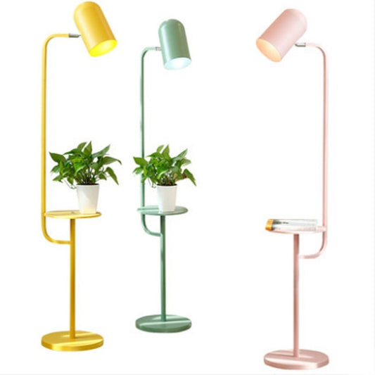 Minimalist Colorful Tray Table Floor Lamp