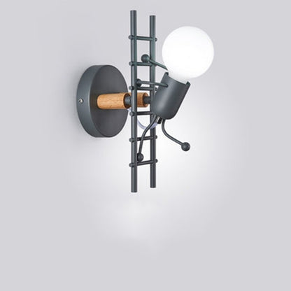 Nordic Stair Climbing Wall Lamp