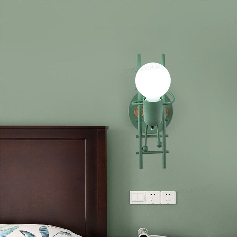 Nordic Stair Climbing Wall Lamp