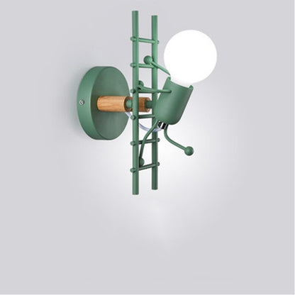 Nordic Stair Climbing Wall Lamp