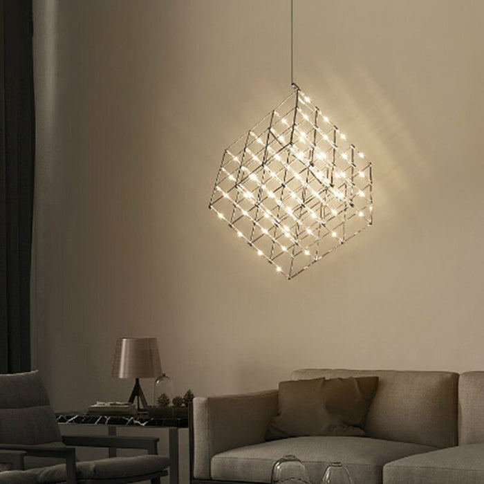 Pendant LED Modern Cube Ceiling Lamp