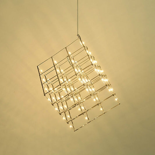 Pendant LED Modern Cube Ceiling Lamp