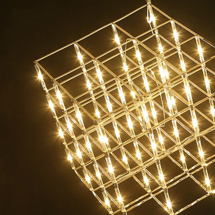Pendant LED Modern Cube Ceiling Lamp