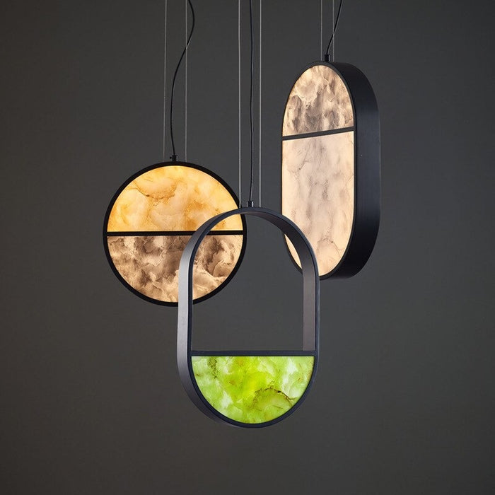 Artistic Colorful Acrylic Single Pendant Lamp