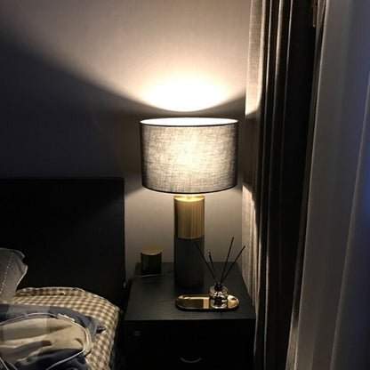 Creative Livingroom Decoration Cement Table Lamp