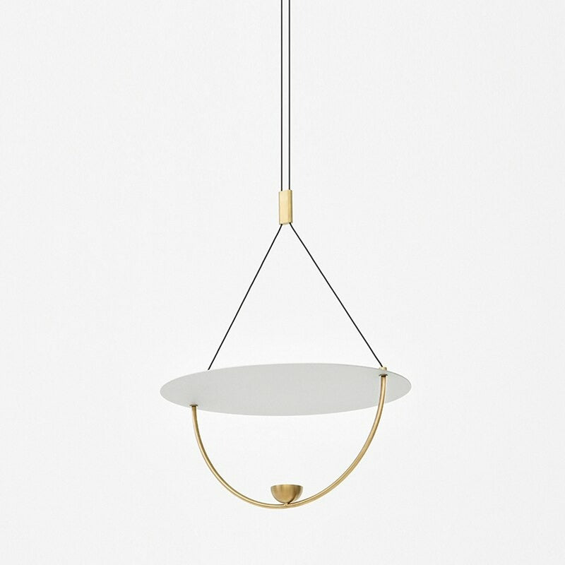 Postmodern Creative Gold Paint Pendant Lamp