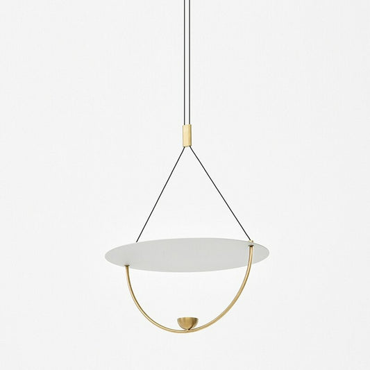 Postmodern Creative Gold Paint Pendant Lamp