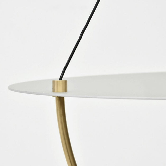 Postmodern Creative Gold Paint Pendant Lamp