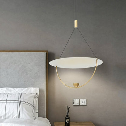 Postmodern Creative Gold Paint Pendant Lamp