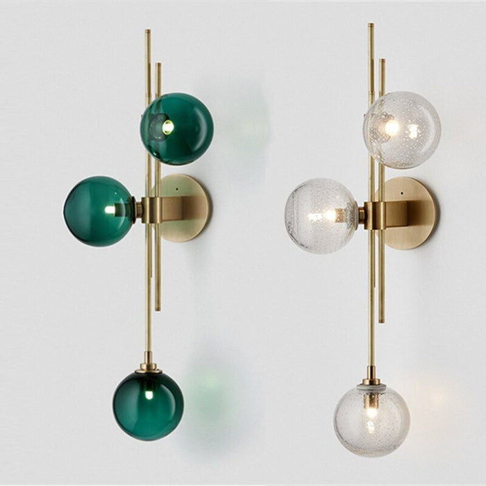 Nordic Postmodern Glass Ball LED Wall Lamps'