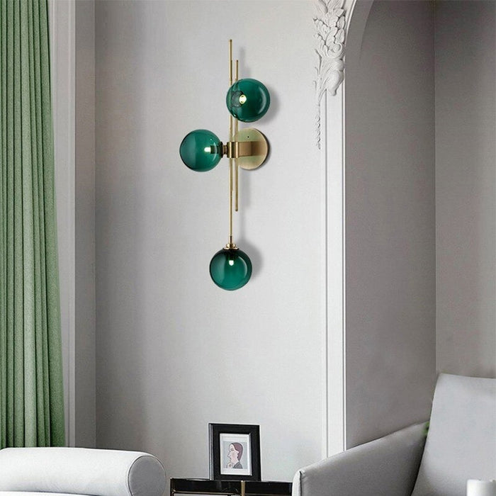 Nordic Postmodern Glass Ball LED Wall Lamps'