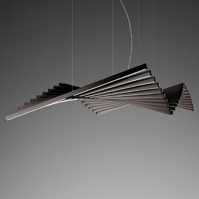 Metal Pendant Light with Distinctive Styling