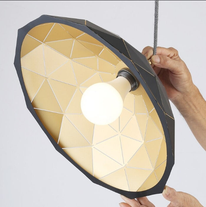 Iron Decorative Single Head Pendant Lamp