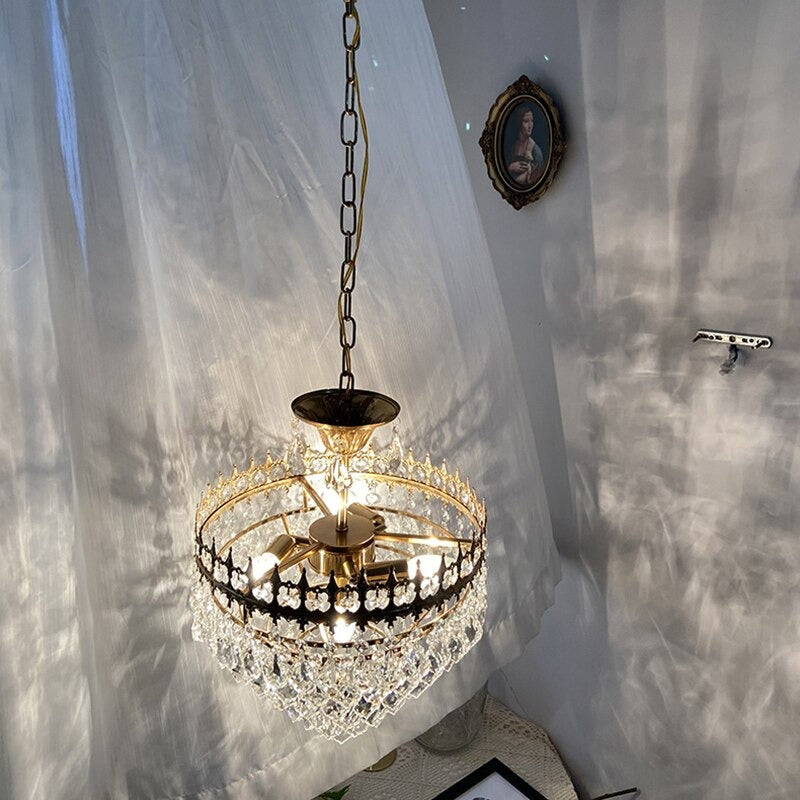 Retro Crystal Classical Chandelier Light