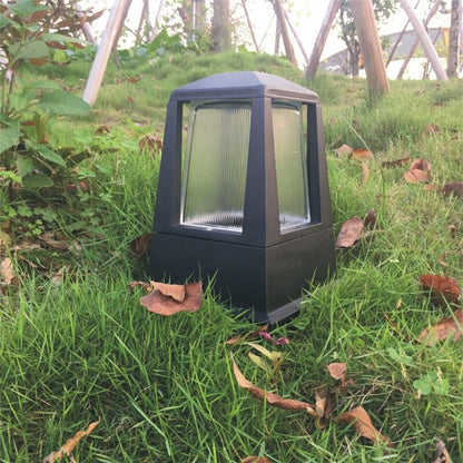 Simple Column Head Outdoor Lamp