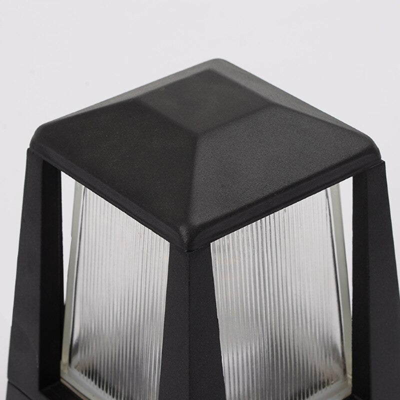 Simple Column Head Outdoor Lamp