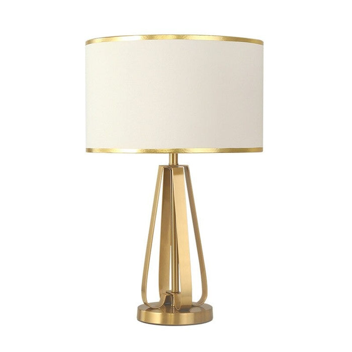 Golden Metal Design Living Room Table Lamp