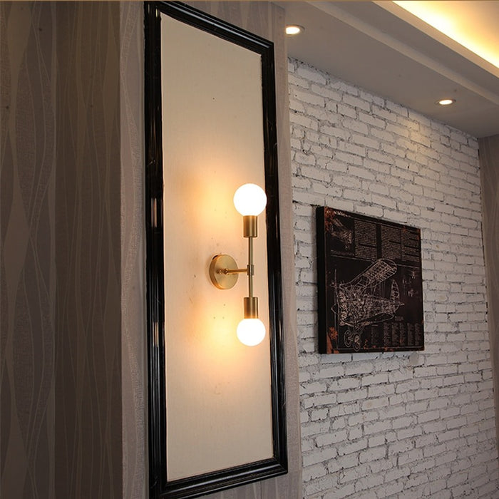 Indoor Brass Corridor Lighting Wall Lamp