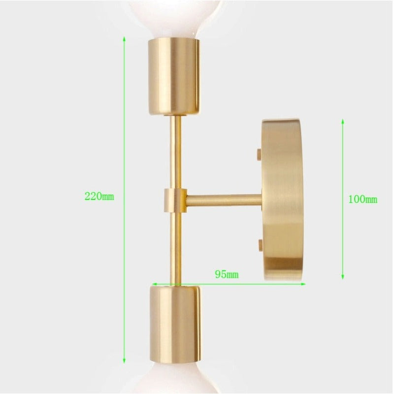 Indoor Brass Corridor Lighting Wall Lamp