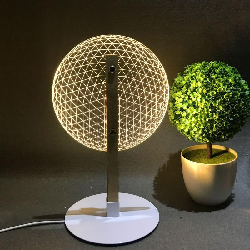 3D Ball Design Decorative Table Lamp