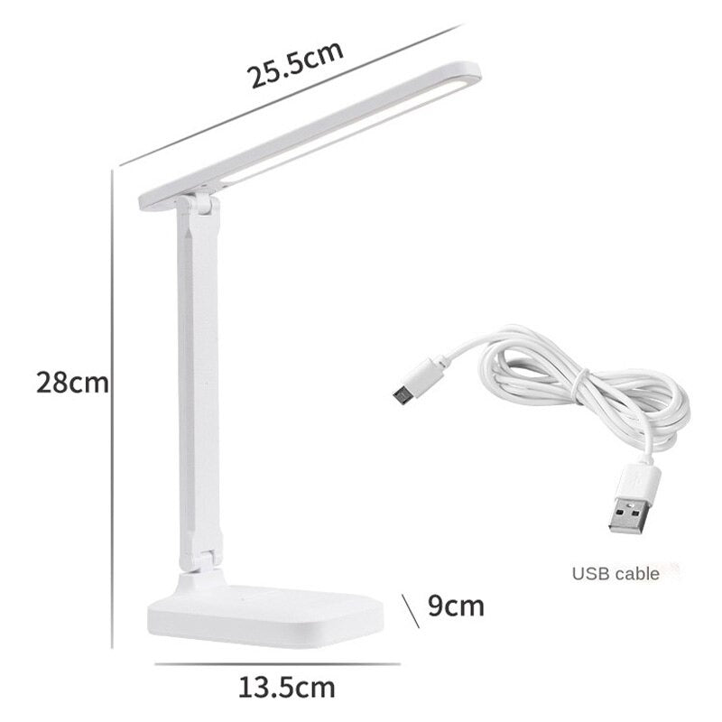 Eye Protection & Foldable LED Table Lamp With USB Charging