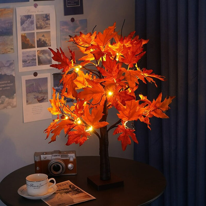 Maple Tree Design Table Lamp