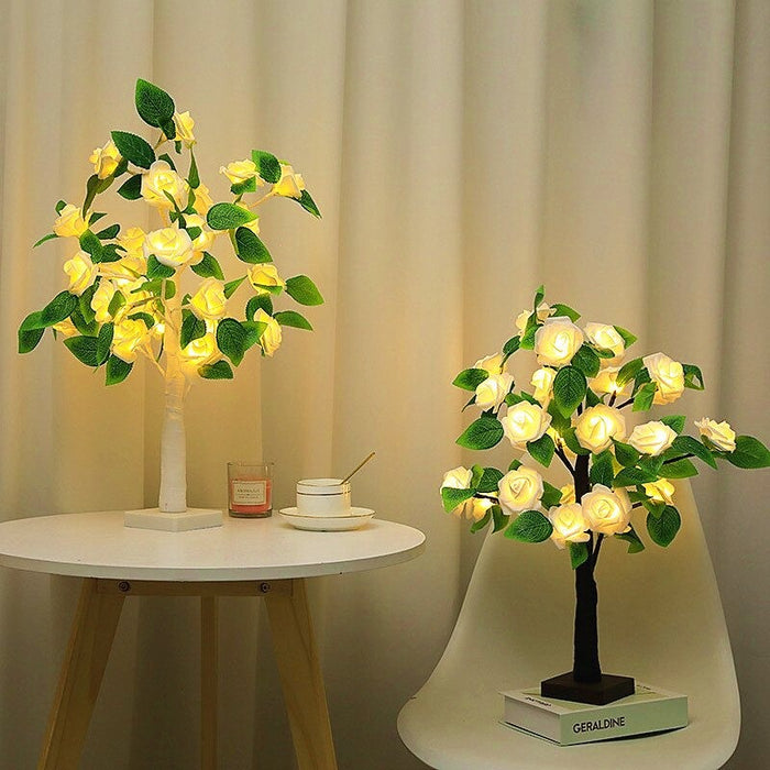 LED Indoor Rose Table Lamp