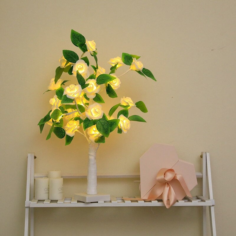 LED Indoor Rose Table Lamp