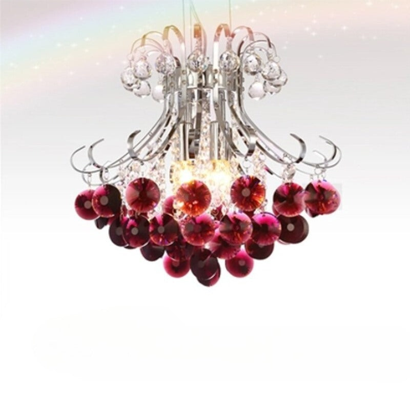 Modern Fashion Home Decor Crystal E14 Bulb Pendant Light Fixture