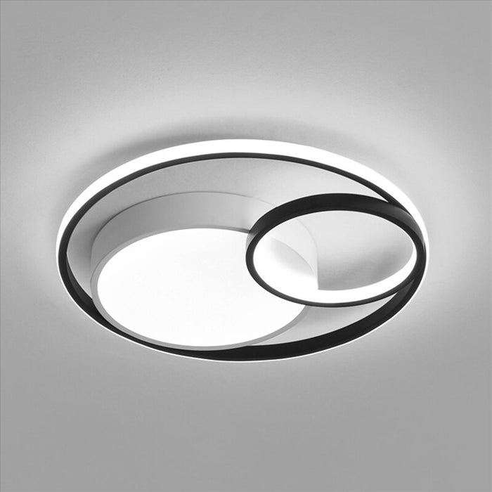 Modern Minimalist Aluminum Acrylic Round Ceiling Lamp
