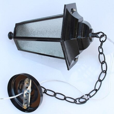 Vintage Hexagonal Aluminum LED Pendant Lamp
