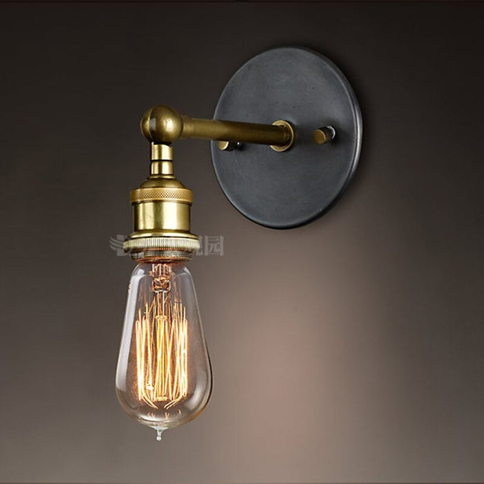 Vintage Industrial Bulb Wall Lamp