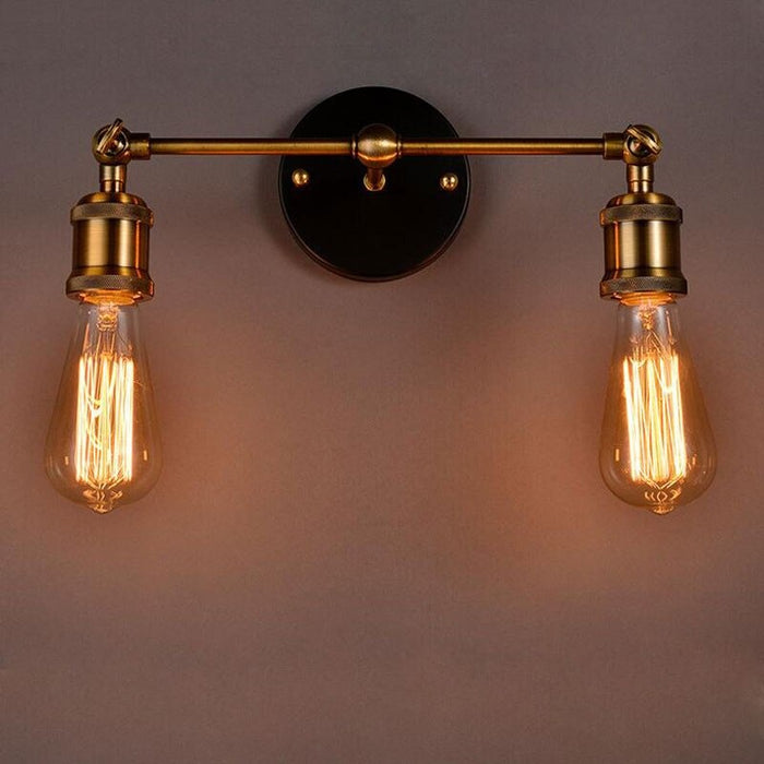 Vintage Industrial Bulb Wall Lamp