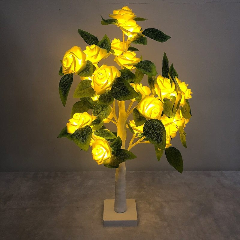 LED Indoor Rose Table Lamp